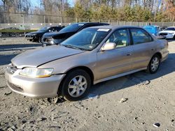 2001 Honda Accord EX en venta en Waldorf, MD