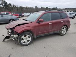 Salvage cars for sale at Windham, ME auction: 2009 Subaru Forester 2.5X Limited