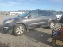 Salvage cars for sale at Pennsburg, PA auction: 2014 Chevrolet Traverse LT