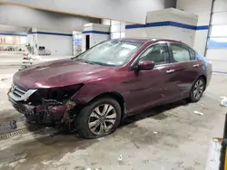 Salvage cars for sale at Sandston, VA auction: 2013 Honda Accord LX