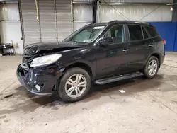 Salvage cars for sale at Chalfont, PA auction: 2012 Hyundai Santa FE Limited