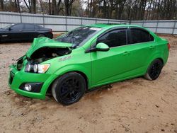 Chevrolet Sonic salvage cars for sale: 2015 Chevrolet Sonic LT