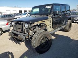 SUV salvage a la venta en subasta: 2018 Jeep Wrangler Unlimited Sahara