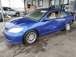 Salvage cars for sale at Los Angeles, CA auction: 2005 Honda Civic EX