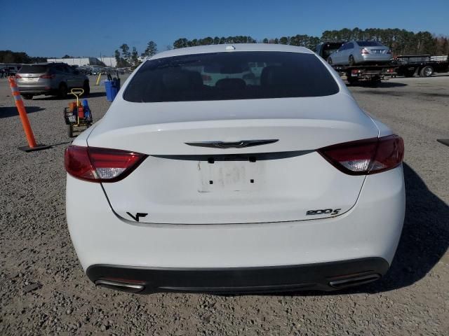 2016 Chrysler 200 S