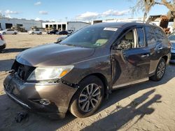 Nissan salvage cars for sale: 2015 Nissan Pathfinder S