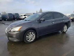 Salvage cars for sale at Hayward, CA auction: 2015 Nissan Sentra S