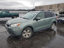 Salvage cars for sale at Fredericksburg, VA auction: 2016 Subaru Forester 2.5I Premium