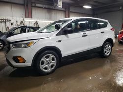 Salvage cars for sale at Elgin, IL auction: 2017 Ford Escape S