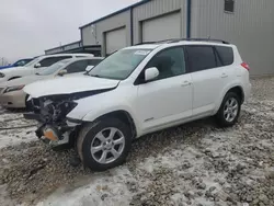 Salvage cars for sale at Wayland, MI auction: 2012 Toyota Rav4 Limited