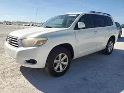 Salvage cars for sale at Arcadia, FL auction: 2010 Toyota Highlander