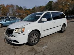 Salvage cars for sale at Austell, GA auction: 2014 Chrysler Town & Country Touring