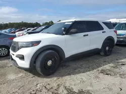 Salvage cars for sale at Jacksonville, FL auction: 2020 Ford Explorer Police Interceptor