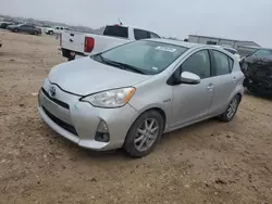 Salvage cars for sale at San Antonio, TX auction: 2014 Toyota Prius C