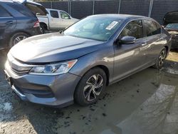 Honda salvage cars for sale: 2017 Honda Accord LX