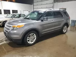 Salvage cars for sale at Blaine, MN auction: 2011 Ford Explorer XLT