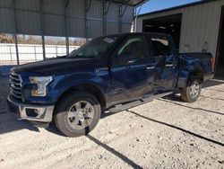 Salvage cars for sale at Rogersville, MO auction: 2015 Ford F150 Supercrew