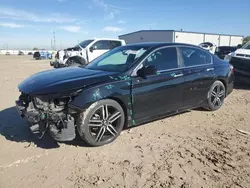 Salvage cars for sale at Haslet, TX auction: 2016 Honda Accord Sport