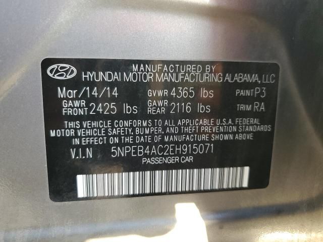 2014 Hyundai Sonata GLS