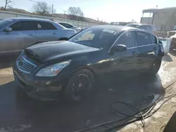 Salvage cars for sale at Lebanon, TN auction: 2012 Infiniti G37 Base