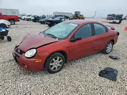 Salvage cars for sale at Taylor, TX auction: 2004 Dodge Neon SXT