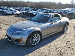 Salvage cars for sale at Duryea, PA auction: 2010 Mazda MX-5 Miata