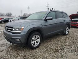 Salvage cars for sale at Columbus, OH auction: 2018 Volkswagen Atlas SE