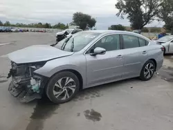 Subaru Legacy Vehiculos salvage en venta: 2021 Subaru Legacy Premium