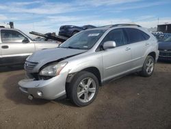 Lexus rx400 salvage cars for sale: 2008 Lexus RX 400H