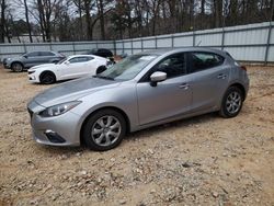 Salvage cars for sale from Copart Austell, GA: 2016 Mazda 3 Sport