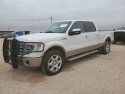 Salvage cars for sale from Copart Andrews, TX: 2014 Ford F150 Supercrew