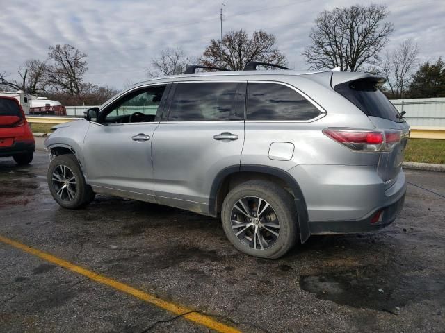 2016 Toyota Highlander XLE