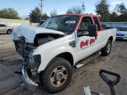 Salvage cars for sale at Midway, FL auction: 2010 Ford F250 Super Duty