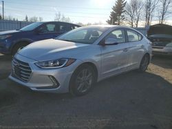 Salvage cars for sale at Bowmanville, ON auction: 2018 Hyundai Elantra SEL