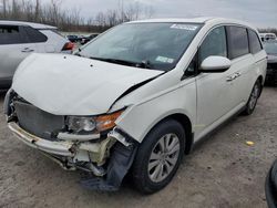 Honda Odyssey exl salvage cars for sale: 2017 Honda Odyssey EXL