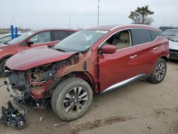 Nissan salvage cars for sale: 2017 Nissan Murano S