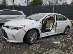 Salvage cars for sale at Waldorf, MD auction: 2017 Toyota Avalon XLE