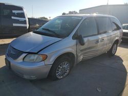 Chrysler Vehiculos salvage en venta: 2001 Chrysler Town & Country Limited