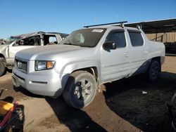 Salvage cars for sale at Brighton, CO auction: 2008 Honda Ridgeline RTX