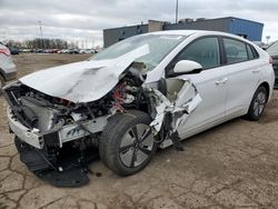 Hyundai salvage cars for sale: 2021 Hyundai Ioniq Blue