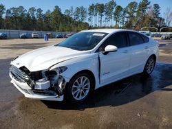 Vehiculos salvage en venta de Copart Harleyville, SC: 2017 Ford Fusion SE Hybrid