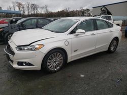 Salvage cars for sale at Spartanburg, SC auction: 2014 Ford Fusion Titanium Phev