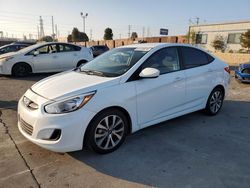 Salvage cars for sale at Wilmington, CA auction: 2017 Hyundai Accent SE