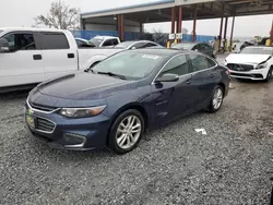 Salvage cars for sale at Riverview, FL auction: 2017 Chevrolet Malibu LT