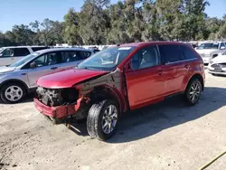 Salvage cars for sale at Ocala, FL auction: 2012 Ford Edge Limited