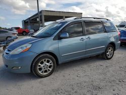 Salvage cars for sale from Copart West Palm Beach, FL: 2006 Toyota Sienna XLE