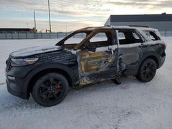 Salvage cars for sale at Nisku, AB auction: 2023 Ford Explorer ST