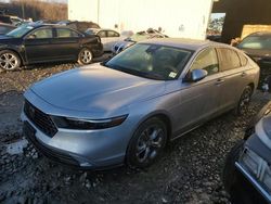 Salvage cars for sale at Windsor, NJ auction: 2024 Honda Accord EX