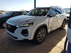 Vehiculos salvage en venta de Copart Phoenix, AZ: 2019 Hyundai Santa FE Limited