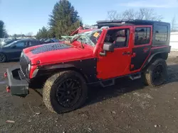 Salvage cars for sale at Finksburg, MD auction: 2016 Jeep Wrangler Unlimited Sport